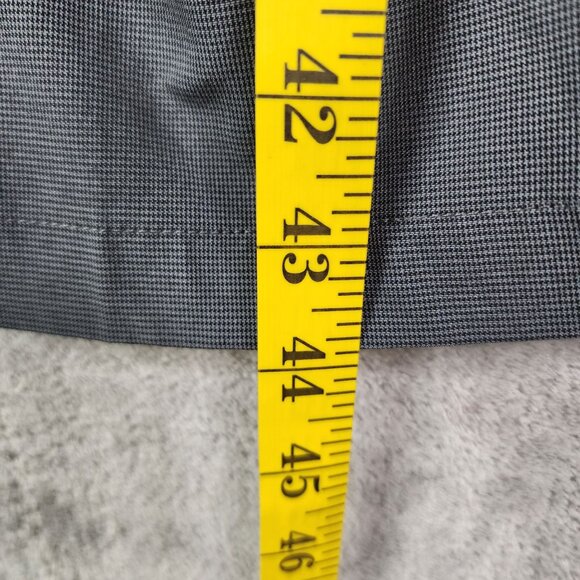 Mens Gray Greg Norman Dress Pants Slim Fit Stretch Hi Rise Size 38x34 - Picture 11 of 12